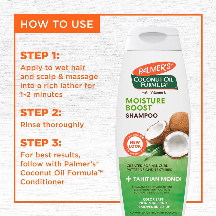 Palmer's Coconut Oil Formula Moisture Boost Conditioning Shampoo, 13.5 oz