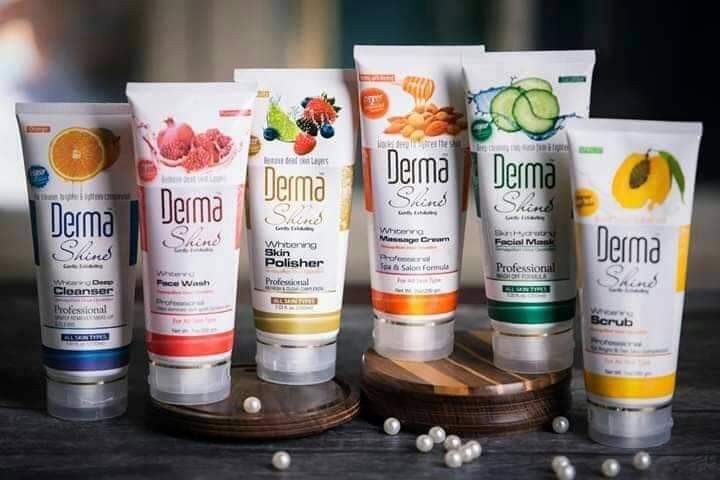 Derma Shine 6 Step Trial Facial Kit 200ml